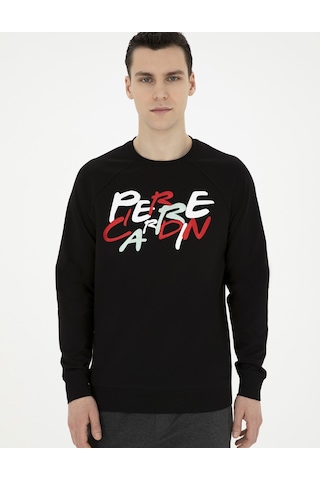 Pierre Cardin Erkek Siyah Sweatshirt 50285538-vr046 Siyah