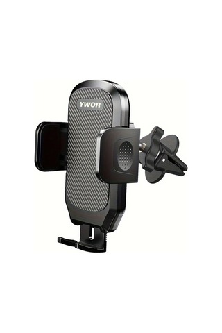 Primepickings 360 Derece Dönebilir Black Araç Havalandırma Telefon Tutucu Telefonunuzu Kolayca Monte Edin