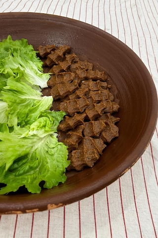 El Yapımı Toprak Çiğ Köfte Tepsisi-güveci-tavası Büyük Boy 43 Cm