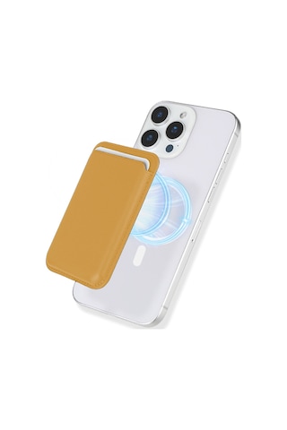 Kilifone - Telefon Arkası Kartlık Magnetik Cardsafe Kartlık - Siyah - T35006 Siyah