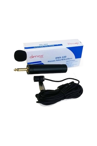 Denox Dnx-100 Kablolu Yaka Mikrofonu
