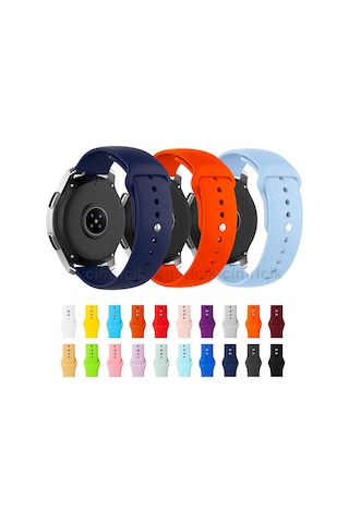 Xiaomi Mi Watch Kordon 22 Mm Kayış Jel Silikon Kordon K11-46