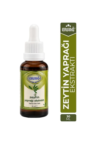 Ersağ Zeytin Yaprağı Ekstraktı Takviye Edici Gıda 30 ML