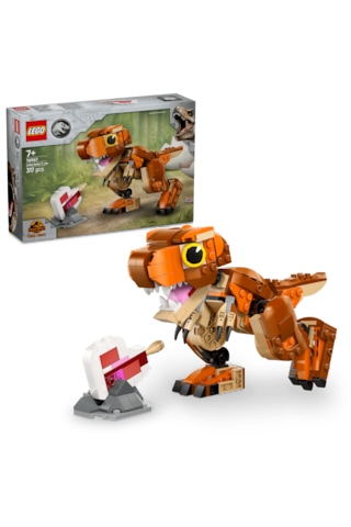 LEGO® Jurassic World Küçük Eatie: T. rex 76967 - 7 Yaş ve Üzeri Çocuklar için Dinozor İçeren Yaratıcı Oyuncak Yapım Seti (317 Parça)