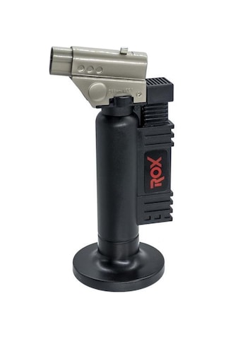 Rox Bs-270 Çakmak Tip Bütan Gaz Torch Pürmüz Siyah
