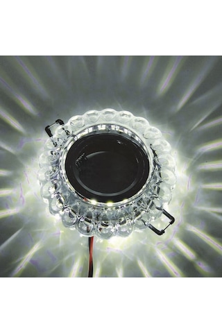 Cata Ct-6594 Kristal Led Çerçeveli Cam Spot Kasası 4000K Ampulsüz