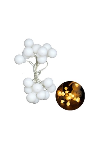 Tongxida Led Sıcak Beyaz 100 Dişli Işık Dizisi, Ab Fişi - Festivaller İç/dış Dekorasyonu Diğer