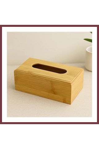 Storeşahin Ahşap Bambu Peçetelik 11.6x22.8 Cm Shn0720