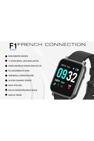 French Connection F1-b Kol Saati Çok Renkli