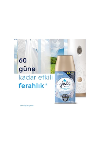 Glade Otomatik Sprey Oda Kokusu Yedek Temiz Çarşaf Ferahlığı 269 ML