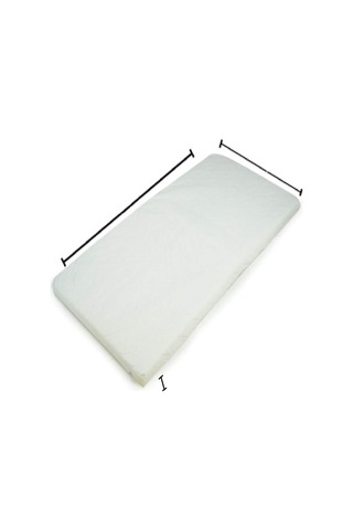 Divanev Oyun Parkı Yatağı İçin 70x120+10 Cm Micro Fitted Lastikli Alez Beyaz