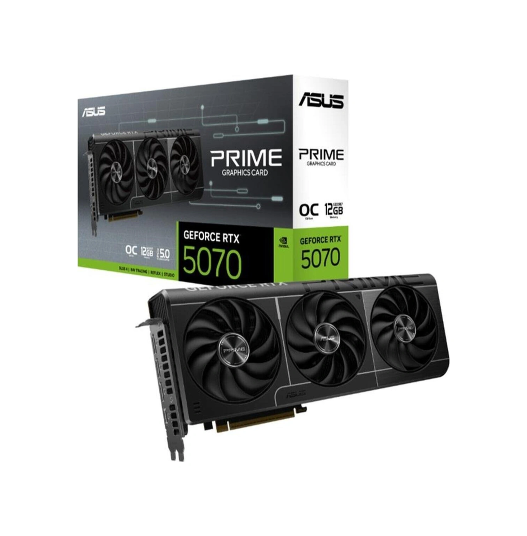 Geforce Prıme-rtx5070-o12g 12gb Gddr7 192bıt 1xhdmı 3xdp Ekran Kartı-99803