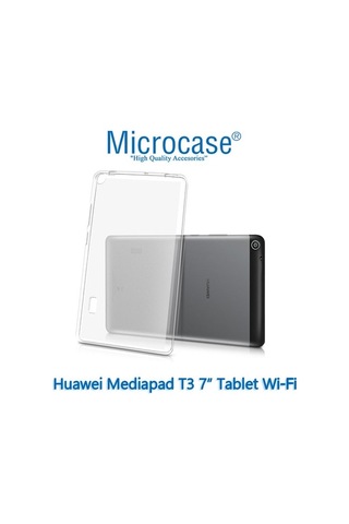 Huawei Uyumlu Mediapad T3 Bg2-W09 7 Wifi Kılıf + Ekran Koruma (3G Uymaz)