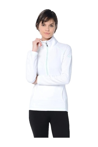 Roxy Erjft03112 Cascade J Hz Polar Beyaz Kadın Sweatshirt Beyaz