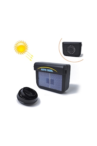 Araba Güneş Enerjili Soğuk Hava Menfezi Soğutma Fanı Soğutucu