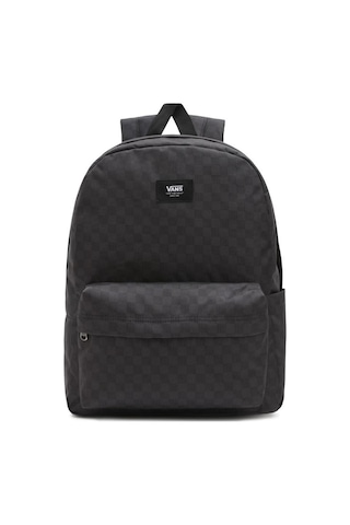 Vans Sırt Çantası Old Skool Check Damalı Desen Vn000h4xba51 Gri
