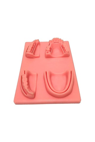 Suofeng Diş Hekimliği Dikiş Eğitim Seti - 4 Adet Yapay Diş Eti Modeli İle Pratik Yapma İmkanı