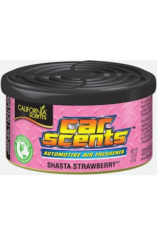 California Car Scents Shasta Strawberry Çilek Oto Kokusu