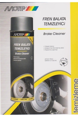 Motip Fren Balata Temizleme Spreyi 500 ml.