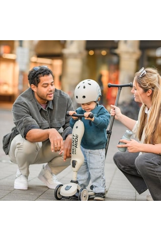 Scoot And Ride Push And Go Ebeveyn Kontrollü Çocuk Scooter Ash 240527-00067