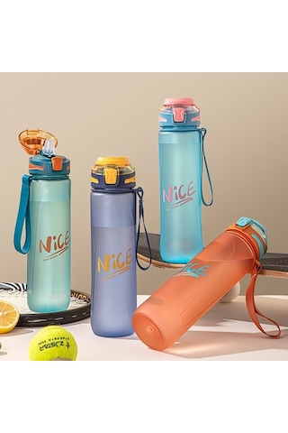 Spor Su Bardağı 2024 Yaz Gezisi Gıda Sınıfı Büyük Kapasiteli Hasır Fincan Yüksek Sıcaklığa Dayanıklı Şişe Taşınabilir Uzay Plastik Bardak 1000ml Fpds0s Diğer