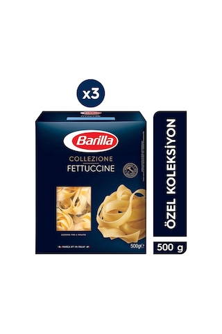 Barilla Fettuccine Fettucini Makarna 3 x 500 G