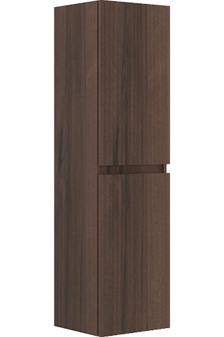 Orka Lentia 40 Cm Ceviz Banyo Çamaşır Boy Dolabı Ceviz