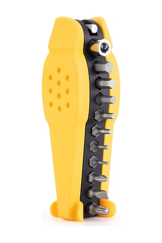 Ranyeek Dağ Ve Yol Bisikletleri İçin Tamir Seti - Allen Anahtarlı, Lastik Kaldıraçlı Kompakt Çanta Sarı