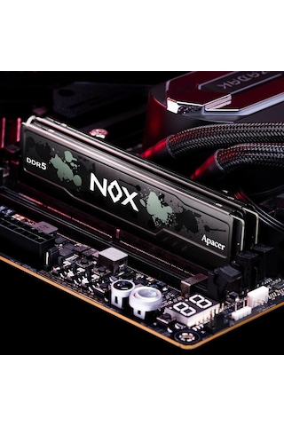 Apacer Nox 32gb 2x16gb 6000mhz Cl38 Ddr5 Ah5u32g60c622mbaa-2 Gaming Pc Ram Kit