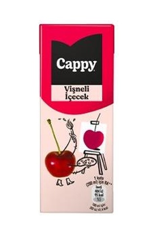 Cappy Vişneli İçecek 200 Ml X 27 Adet