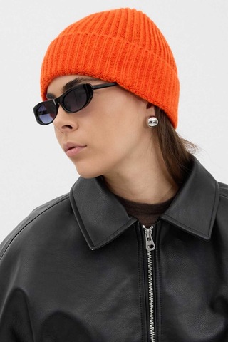 Buly Fitilli Örme Bere Orange