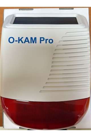 O-kam 3032 Kablosuz Dış Alarm Sireni Solar Panelli
