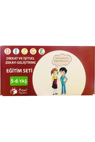 Önel Yayıncılık Dizge 5-6 Yaş Zeka Geliştirici Eğitim Seti 11 Kitapçık + Kontrol Aracı İşitsel Dikkati Geliştirme - Önel Yayıncılık