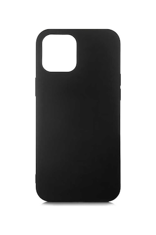 Apple Uyumlu iPhone 12 Pro Max Kılıf Zore Lsr Lansman Kapak-Siyah