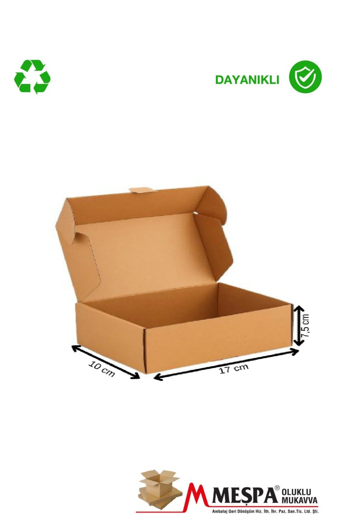 17x10x7,5 Cm Kargo Kutusu 25 Adet Karton Ürün Gönderim Ve Paketleme Kutusu 25 Adet