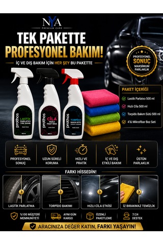 Nya Premium Araç Bakım Seti