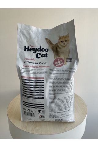 Heydoo Tavuklu Yavru Kedi Maması 12 KG