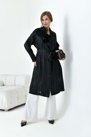 Ftz Women Kadın Abaya Kap Siyah 30864-siyah Siyah