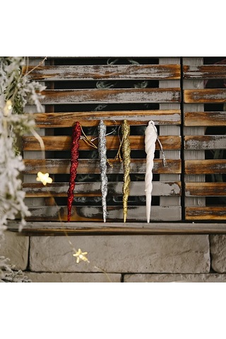 Noel Ağacı Süsleri, Buz Sarkıtları, Düğün, Şükran Günü Ve Parti İçin Noel Süsleri