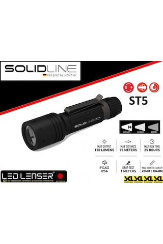 Ledlenser El Feneri Marka:ledlenser Ürün Kodu: St5 Çok Renkli