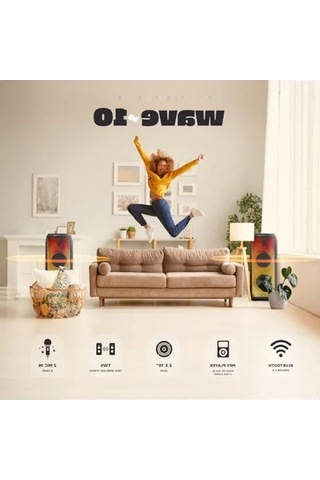 Çift Woofer Lı 10 İnç Aktif Hoparlör - 800w, Bluetooth