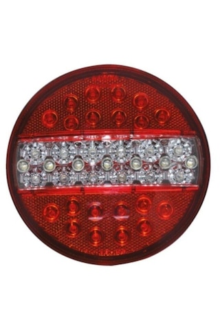 Ahmet Otomotiv Hamburger Tip Ledli Stop Lamba 12 Volt Römork Karavan 4 Modlu 2 Adet