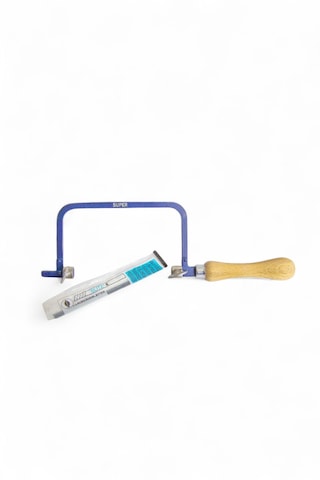 Super Kıl Testere Kolu Ahşap Salı 12 Adet Yedek Ucu İle