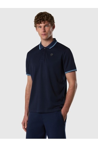 North Sails Kısa Kollu Erkek Polo Yaka T-shirt-33494 Lacivert