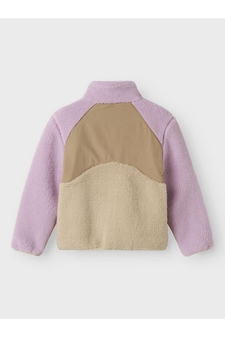 Name It Kıds Nkfmonıca Teddy Block1 Çocuk Mont 13243674 Lila