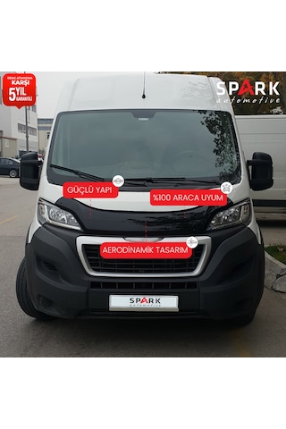 Peugeot Boxer 2014 Yılı Ve Sonrası Uyumlu Ön Kaput Rüzgarlık 3mm