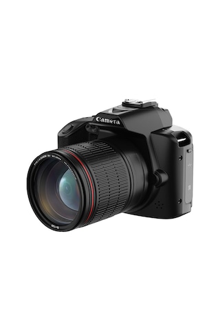 Hallow 4k Dijital Kamera Wifi Dijital Video Kamera 64mp Gece Görüşü Dahili Pil Siyah