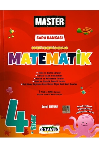4. Sınıf Master Matematik Soru Bankası - Okyanus Yayıncılık 4. Sınıf Master Matematik Soru Bankası - Okyanus Yayıncılık
