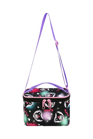 Love Kuro Desenli Beslenme Çantası Ve Kalemlik Hediyeli Ortopedik 3 'lü Okul Çantası Seti Siyahrenklikuromi