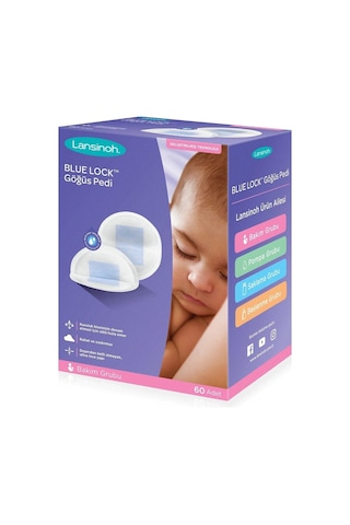 Lansınoh Blue Lock Göğüs Pedi 60 Adet
